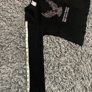 Black Long Sleeve Graphic Tee